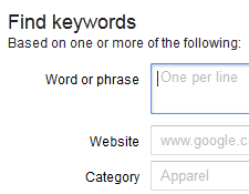 Find keywords