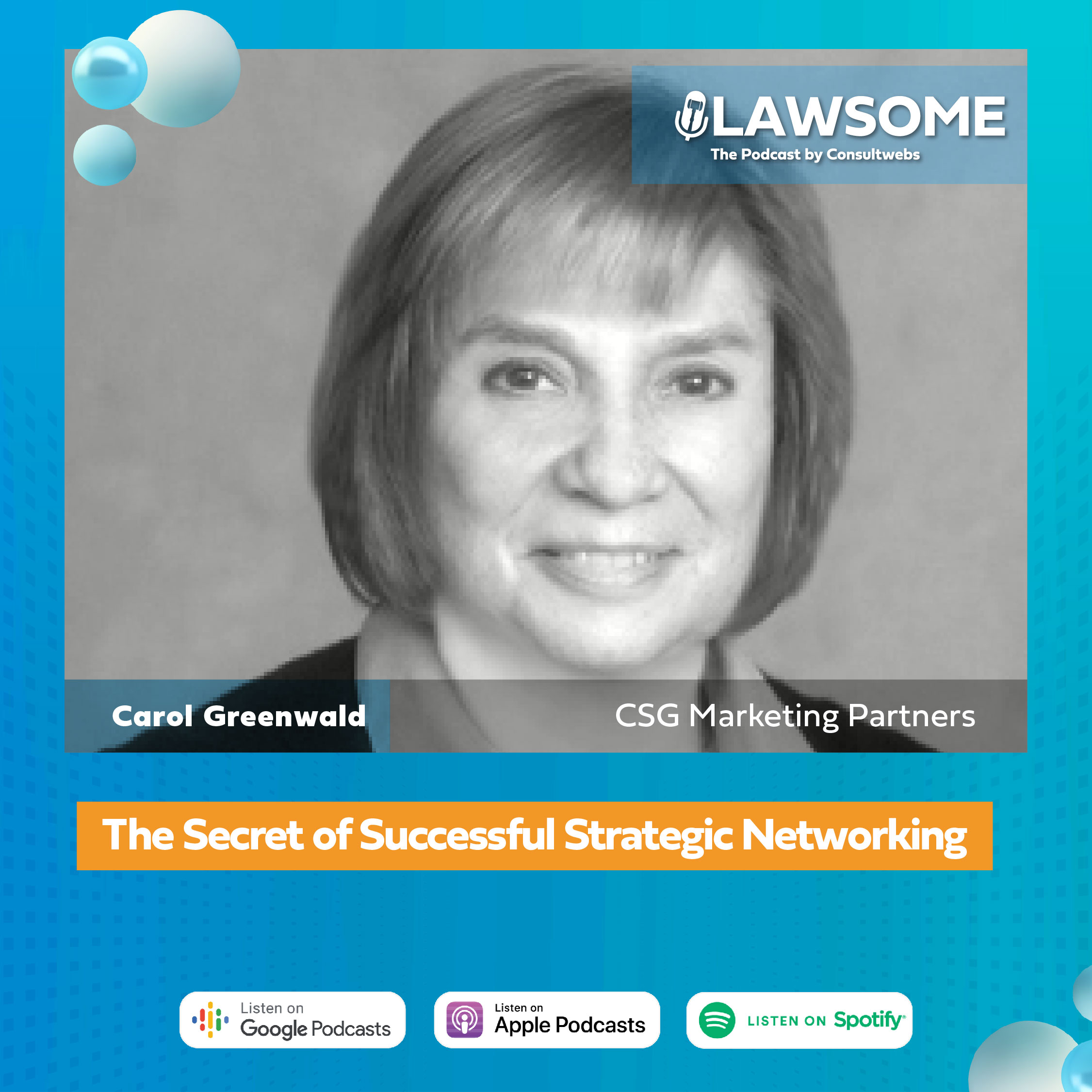 Strategic Networking for Lawyers with Carol Greenwald, author of “Strategic Networking for Introverts, Extroverts, and Everyone in Between”