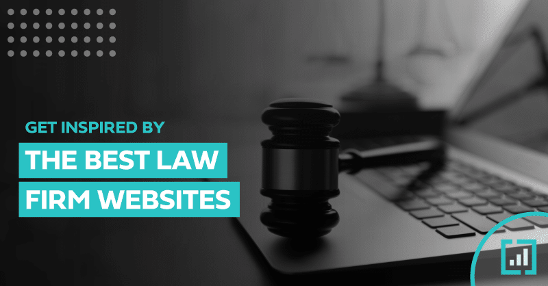 Explore top law firm websites for inspiration in this tech-meets-law setup.