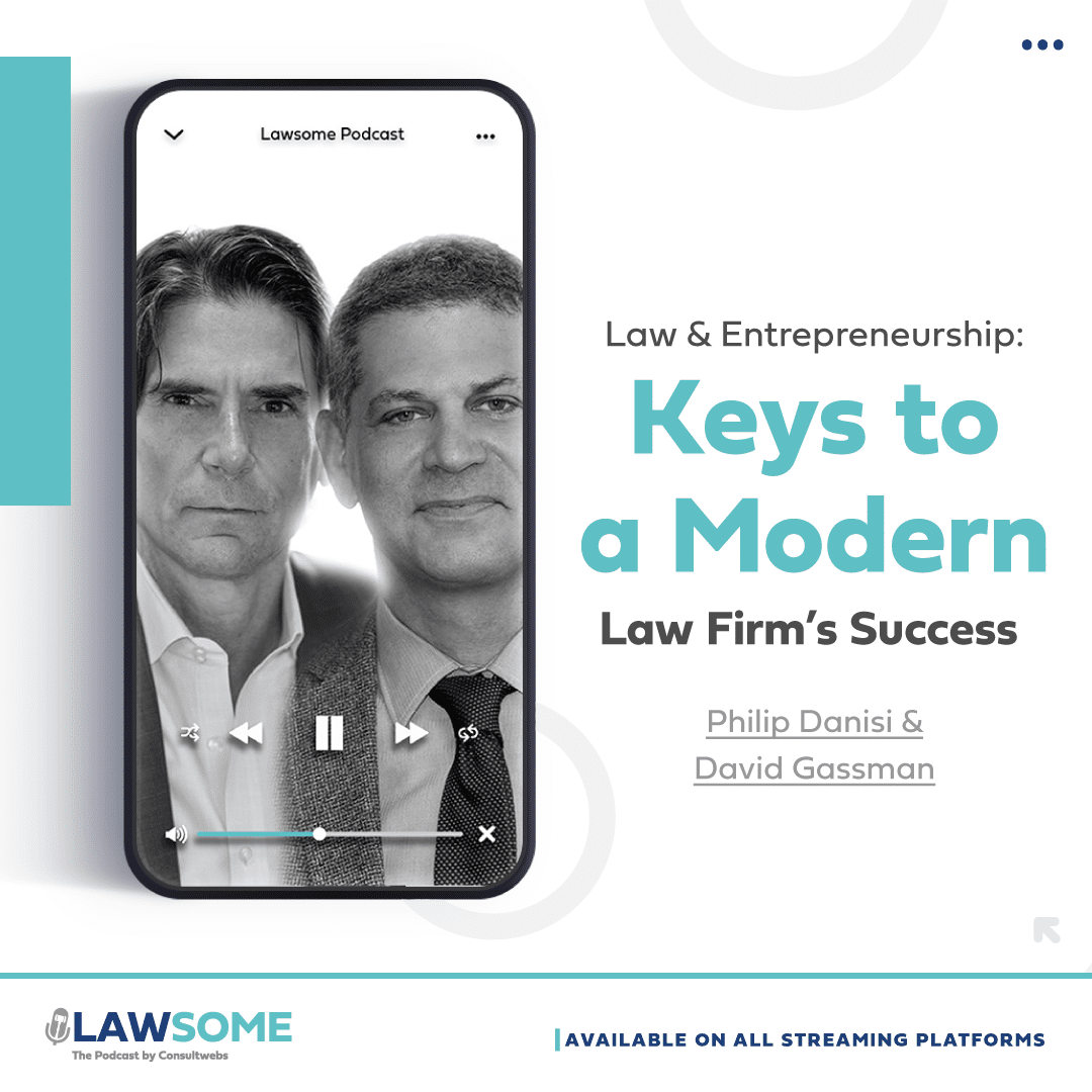 Podcast on law firm success with danisi & gassman, available on all streaming platforms.