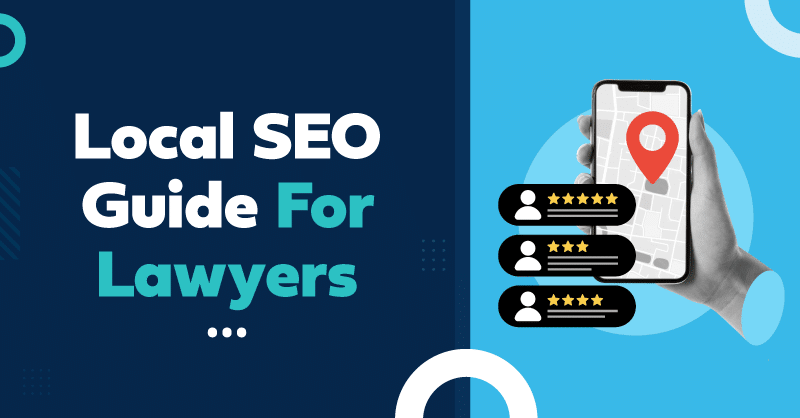 Guide to Boosting Local SEO for Lawyers on a Smartphone Display with Map and Star Ratings.